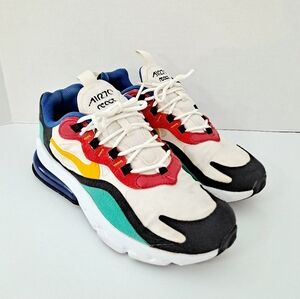 Nike Air Max 270 React Bauhaus Multicolor Womens Size 8